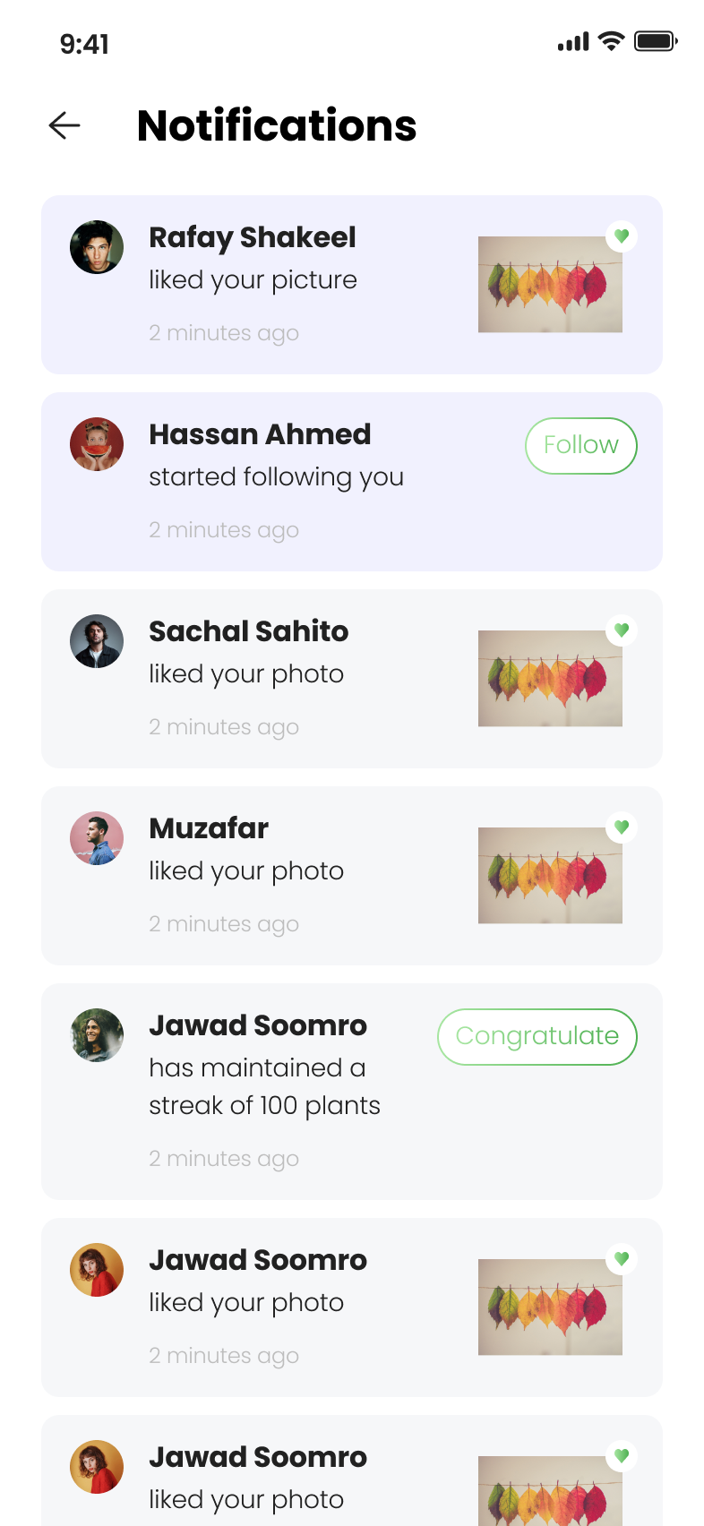 Green Streak Mobile App - mobile screen 4